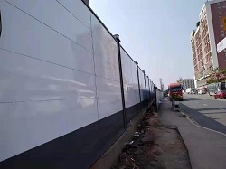 深圳市觀瀾工程施工圍擋鋼結構A款-旭東圍擋廠家發(fā)貨